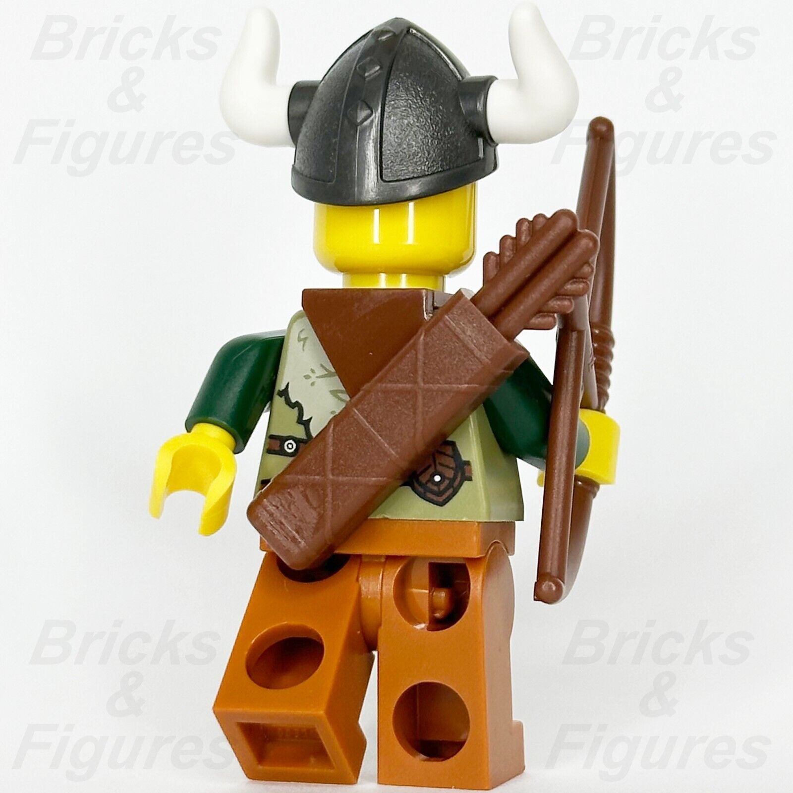 LEGO Ideas Viking Archer Minifigure Vikings Helmet, Bow & Quiver 21343 idea168 - Bricks & Figures