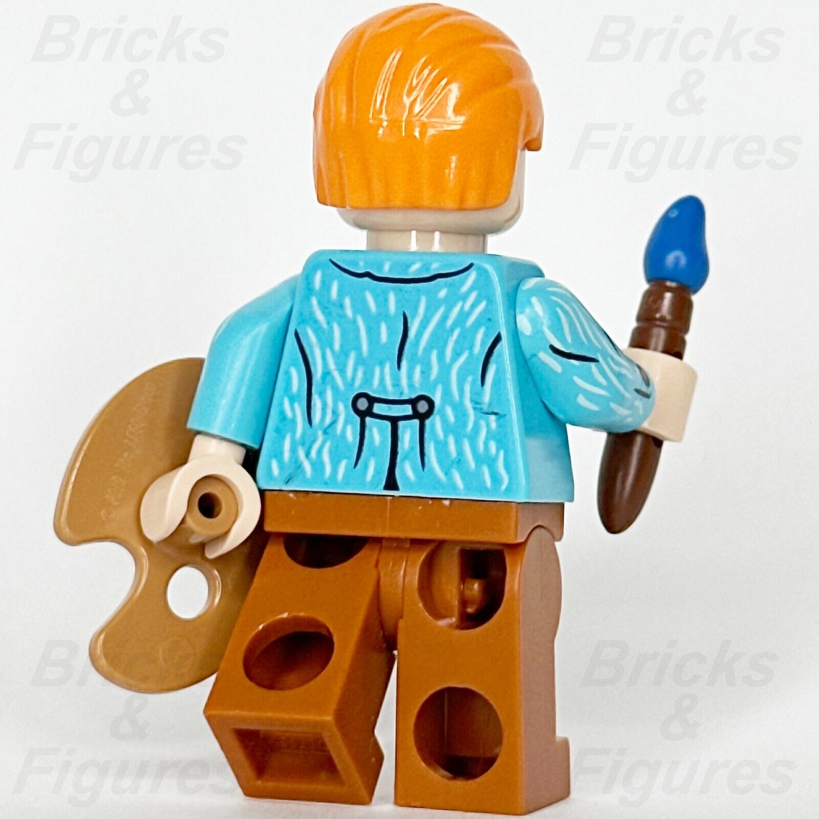 LEGO Ideas Vincent Van Gogh Minifigure Painter Artist Paint Brush 21333 idea106 - Bricks & Figures