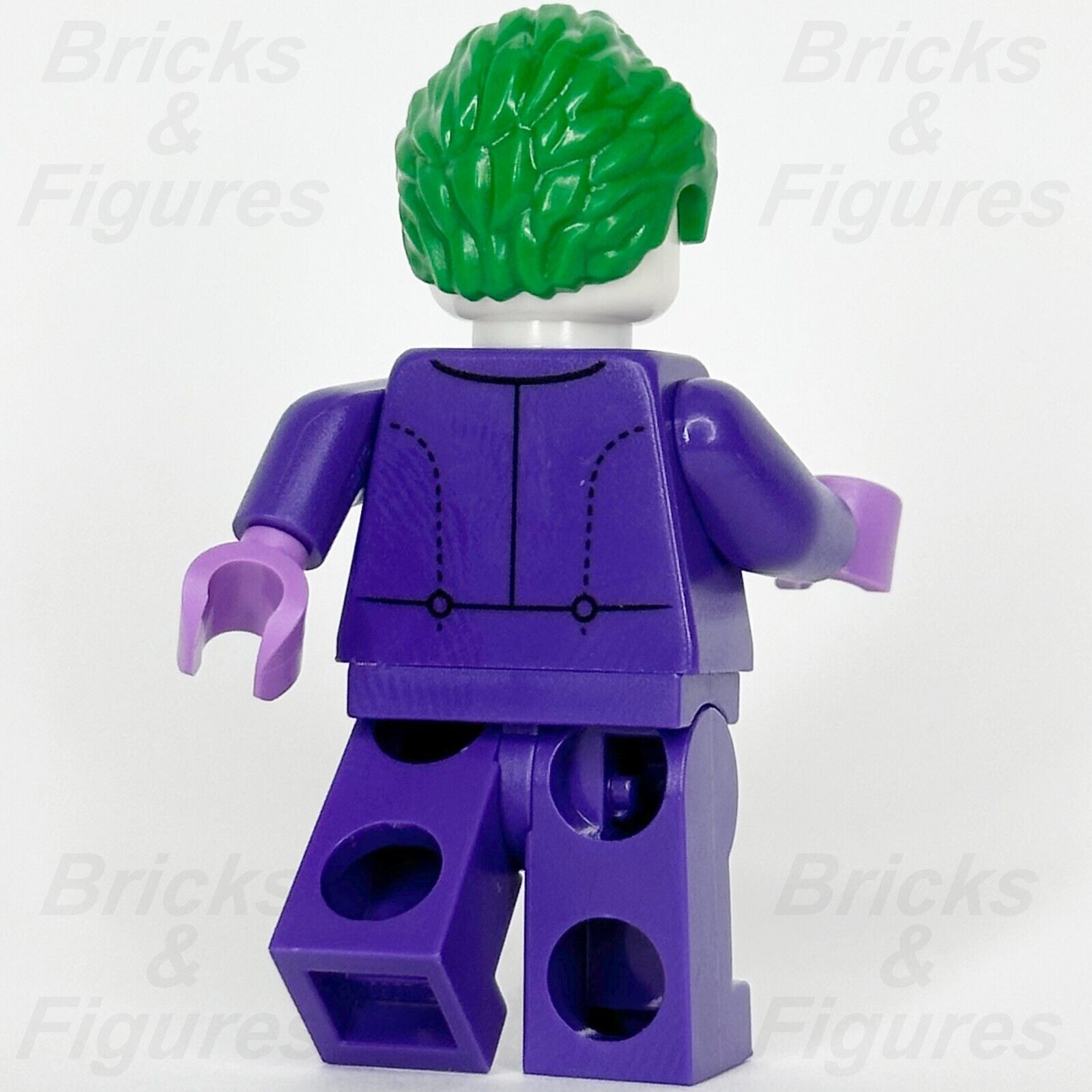 LEGO Super Heroes The Joker Minifigure DC Tim Burton's Batman 76224 sh901 Hair - Bricks & Figures