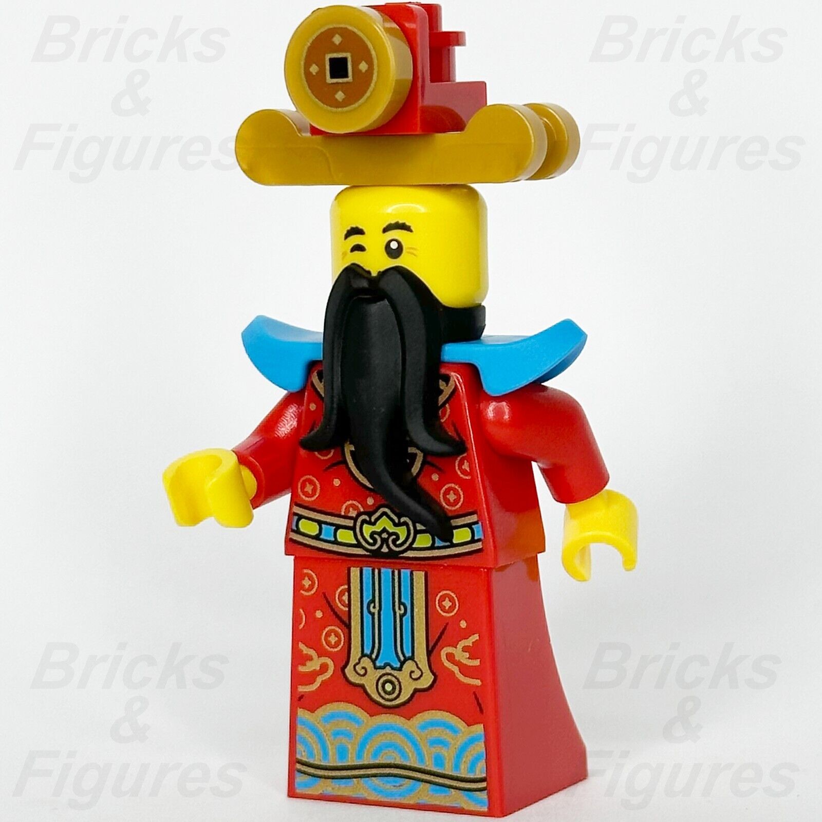 LEGO Holiday & Event The God of Wealth Minifigure Chinese New Year 80108 hol268 - Bricks & Figures