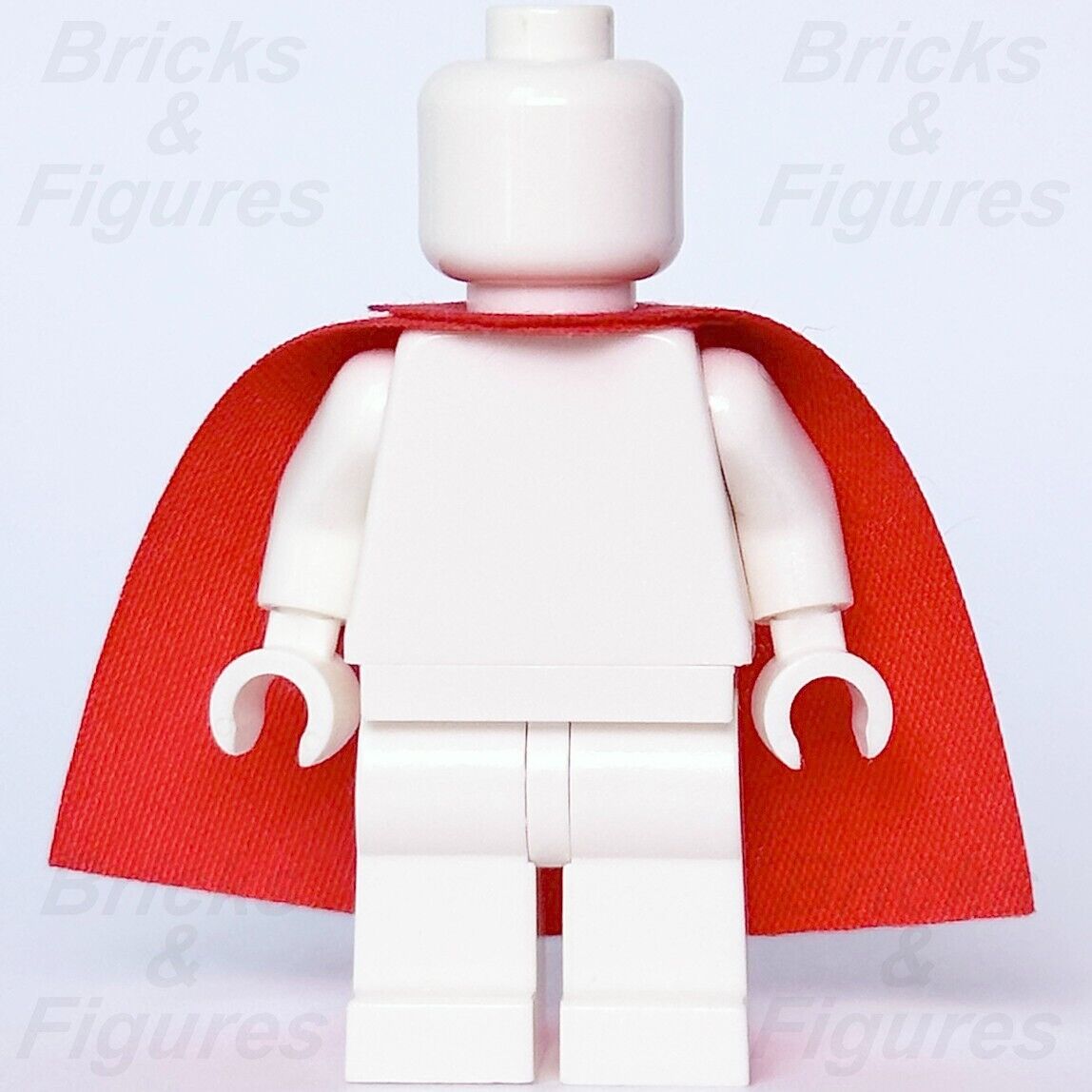 LEGO Red Minifigure Cape Cloth Traditional Starched Fabric Body Wear Part 522 - Bricks & Figures