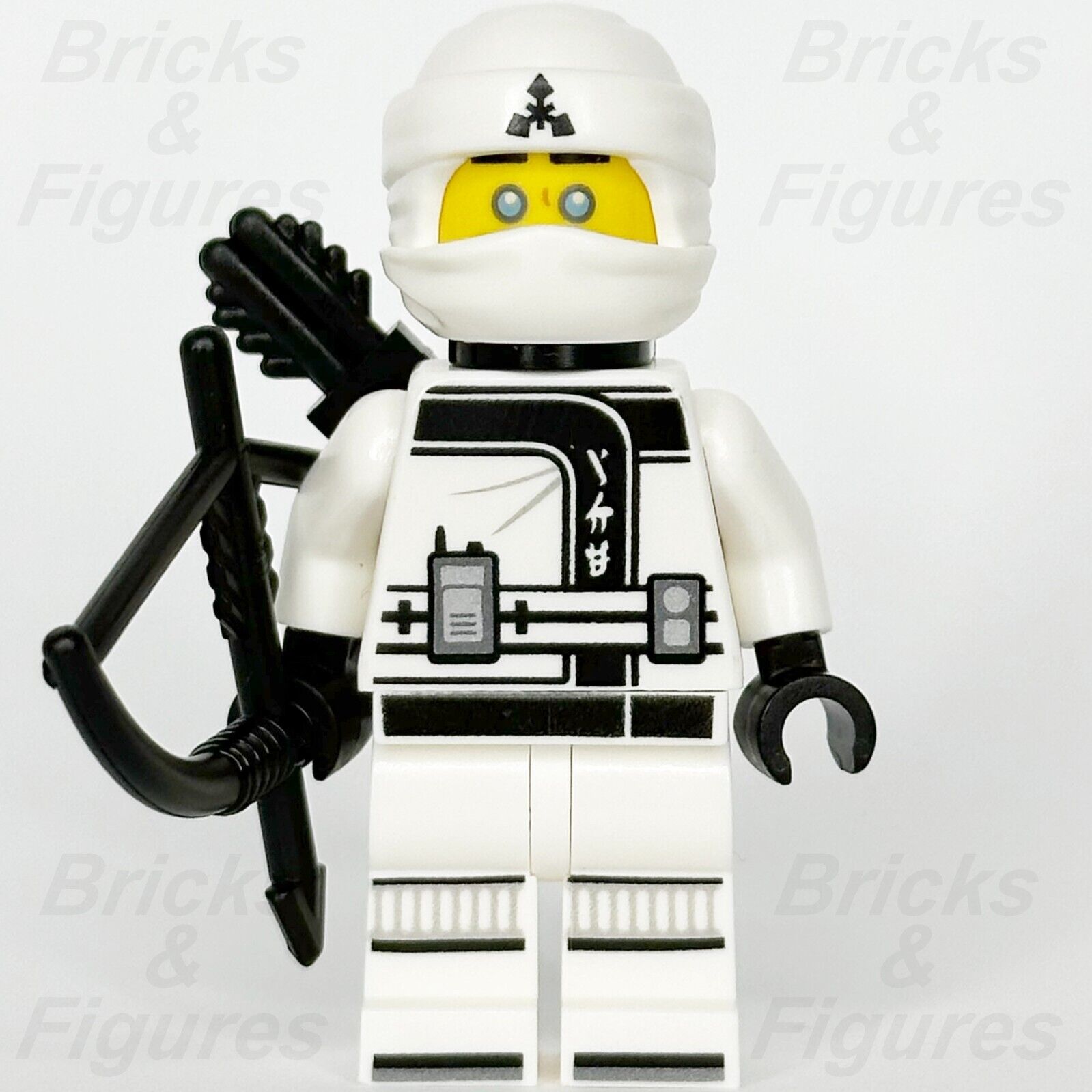 LEGO Ninjago Movie Zane Minifigure Ninja 70631 70616 70618 70615 70606 njo318 - Bricks & Figures