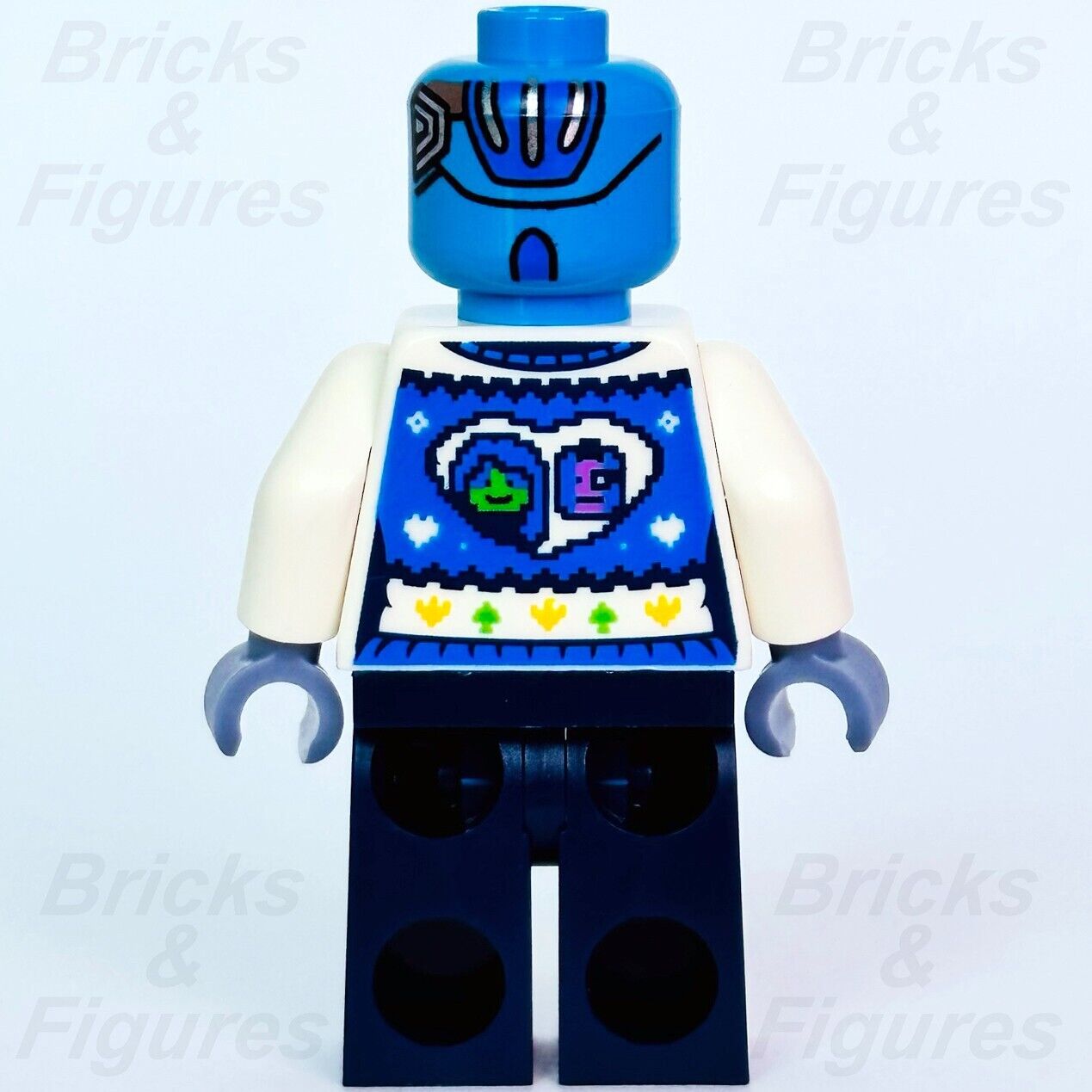 LEGO Nebula Holiday Sweater Xmas Marvel Super Heroes Minifigure 76231 sh835 - Bricks & Figures