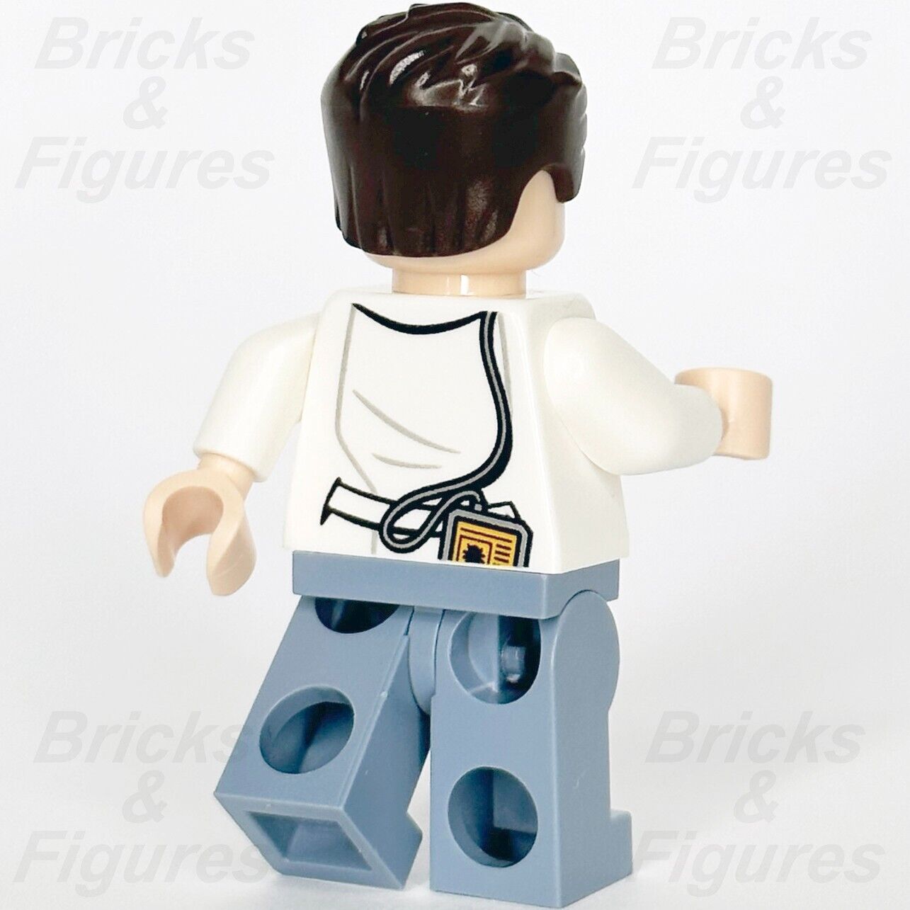 LEGO Scientist Minifigure Jurassic World Jurassic Park 10758 jw041 Doctor Dr. - Bricks & Figures