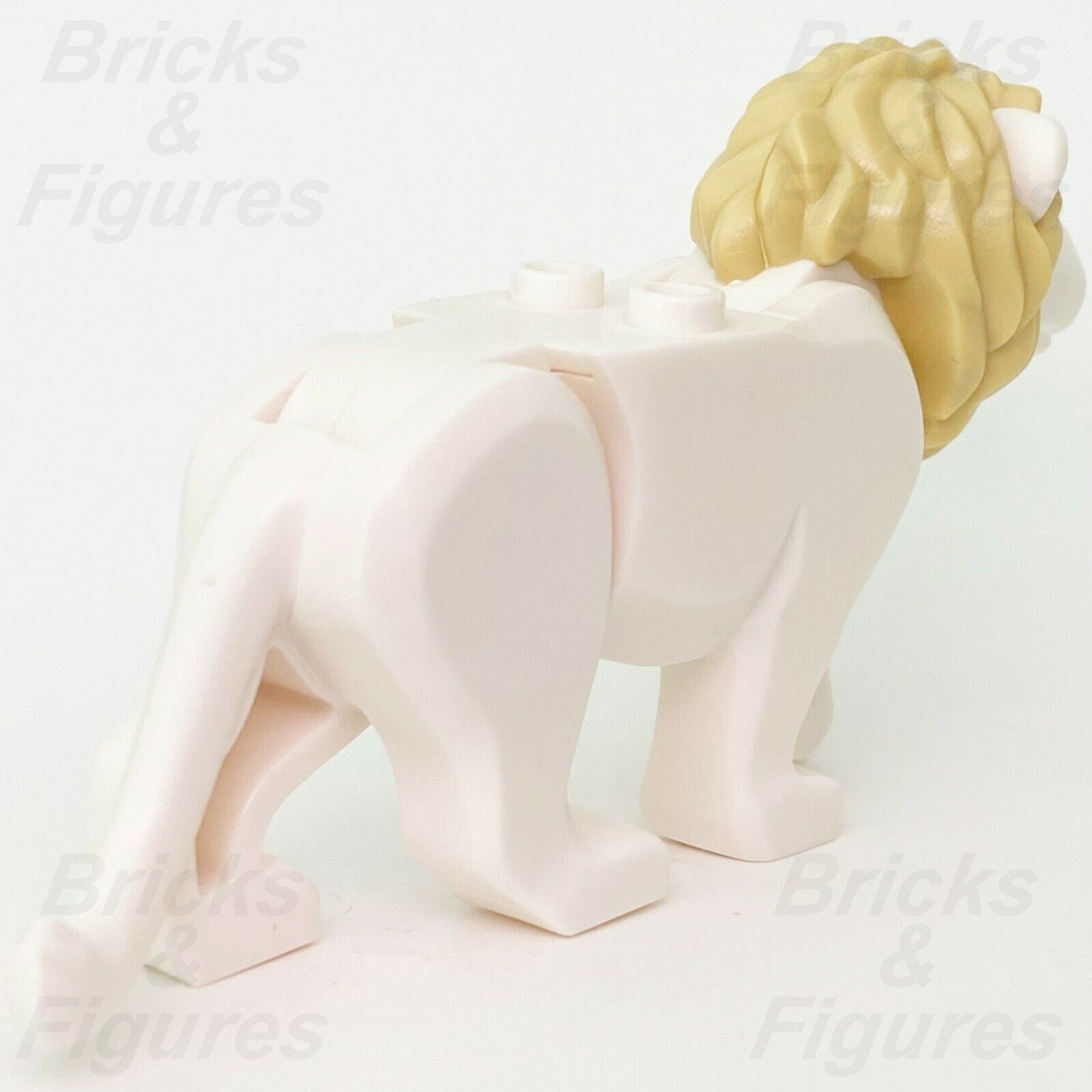 LEGO Town City Rare White Lion Wildlife Rescue Cat Animal Minifigure Part 60307 - Bricks & Figures