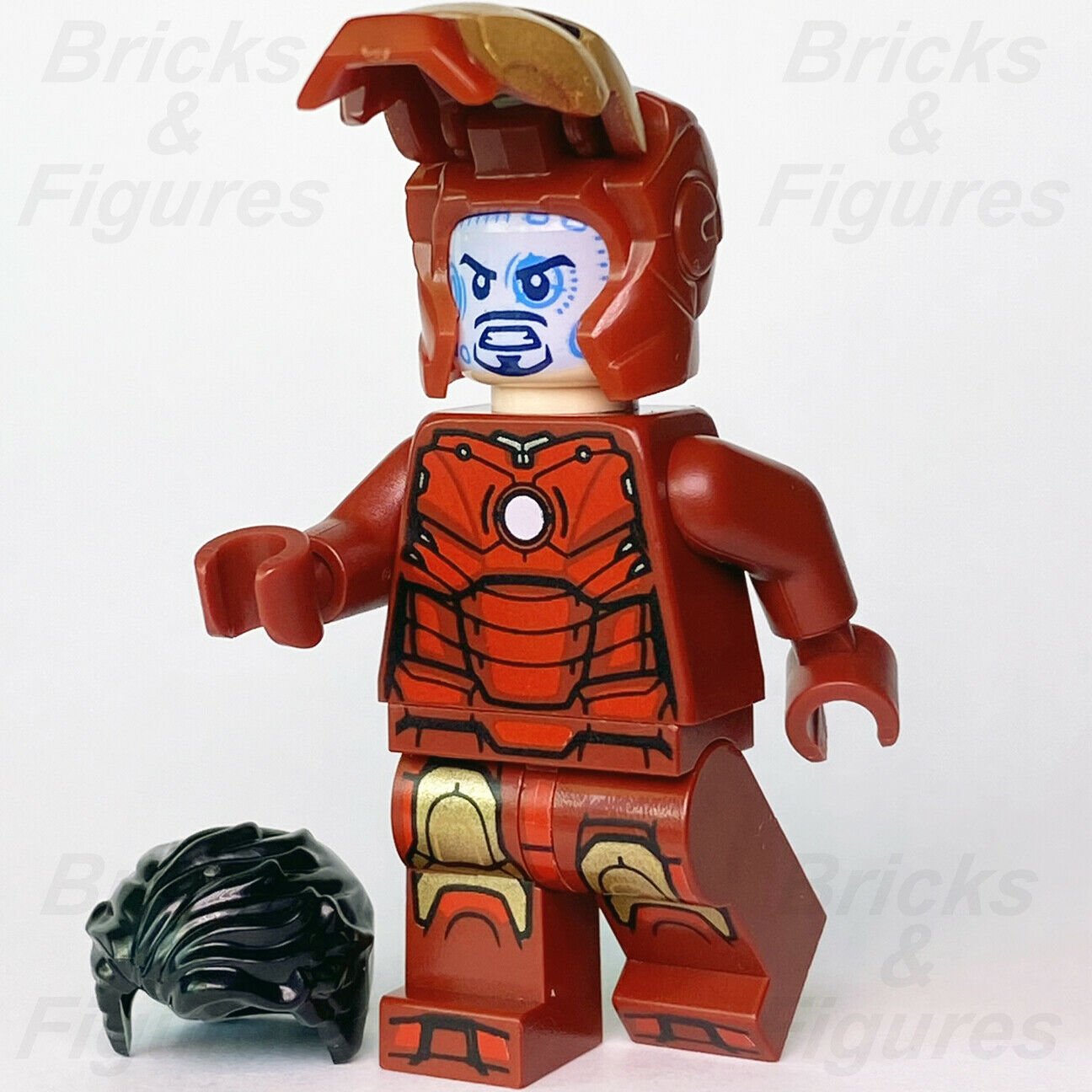 Lego iron man online minifigure list