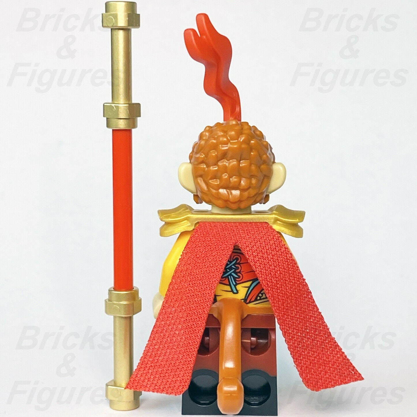 New Monkie Kid LEGO Monkie King with Staff Sun Wukong Hero Minifigure 80012 - Bricks & Figures