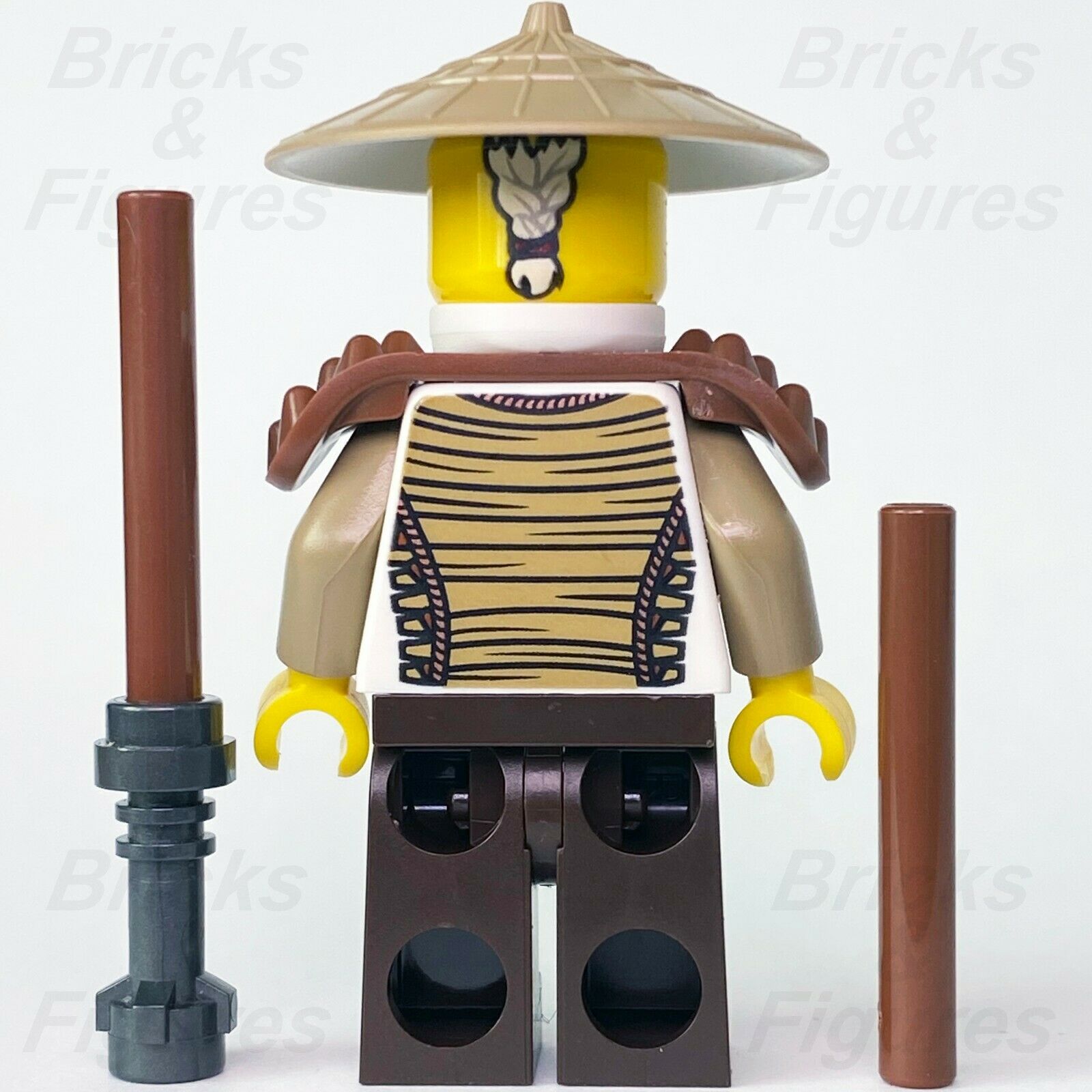 New Ninjago LEGO Hero Wu Ninja Master of the Mountain Minifigure 71718 - Bricks & Figures