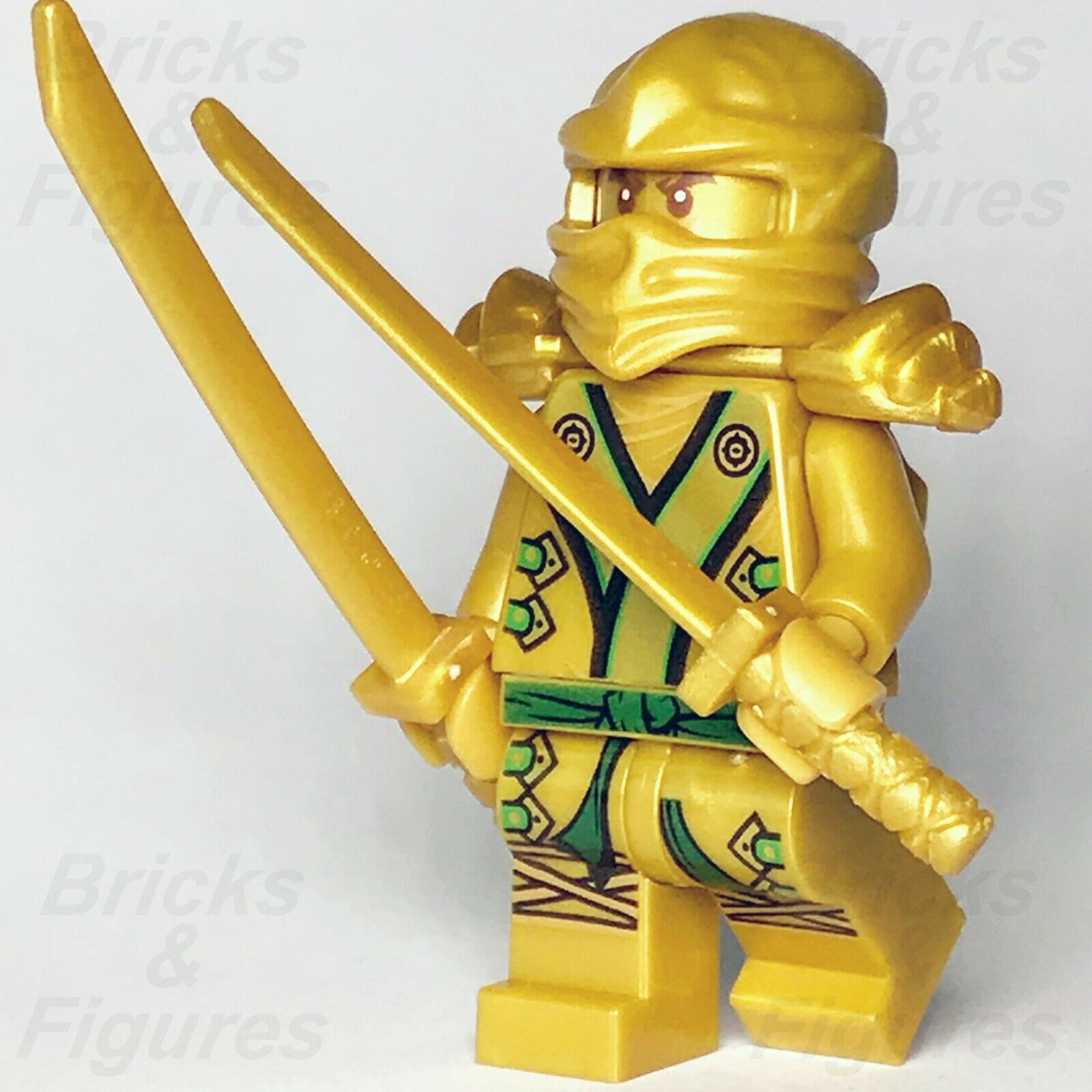 New Ninjago LEGO Lloyd Golden Ninja The Final Battle Minifigure 70505