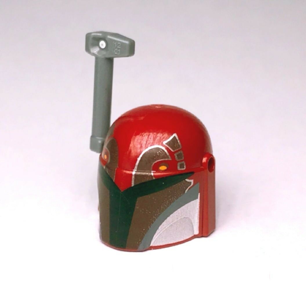 New Star Wars LEGO Sabine Wren's Mandalorian Helmet Rebels 75106 Genuine Parts - Bricks & Figures