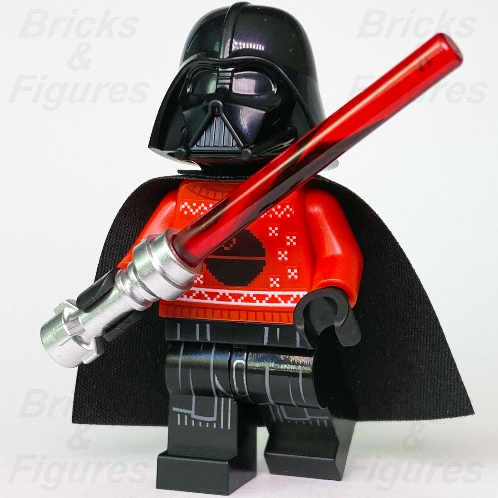 Star Wars LEGO Darth Vader with Christmas Sweater Death Star Minifigure 75279 Bricks Figures